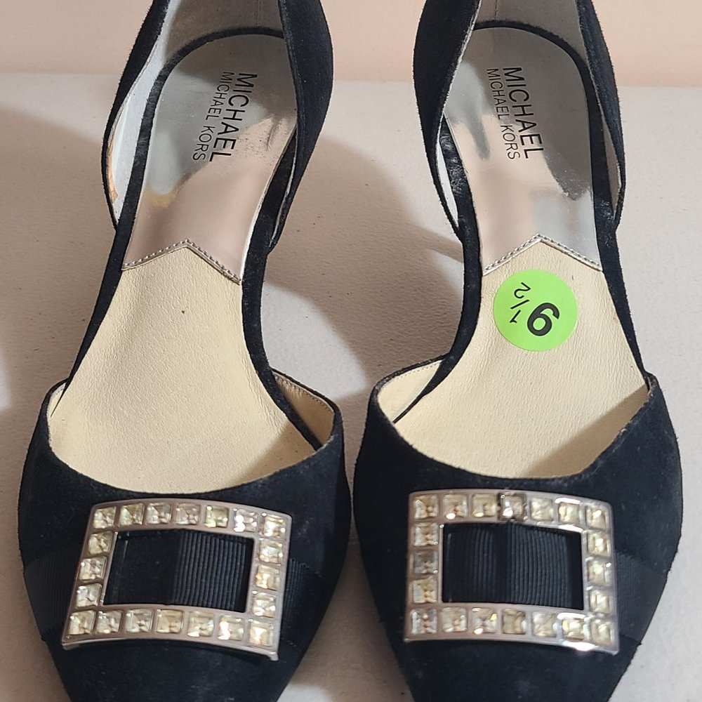 NWOB Michael Kors Black Heels Pumps Sz 9.5 MSRP 150+